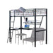 Senon Twin Loft Bed w/Desk - Image 4