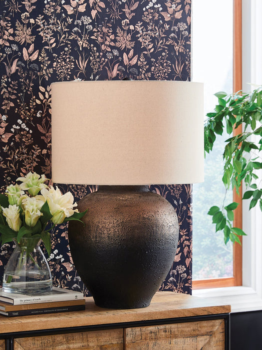 Newgerhard Table Lamp - FAMSA Furniture (TX)