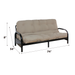 Nabila Full Futon Mattress (8"H) - Image 5