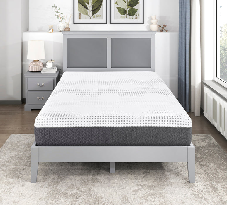 MT-UNH12EK 12" Eastern King Green Tea Gel-Infused Memory Foam Hybrid Mattress image