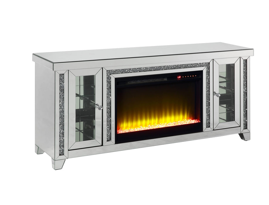 Noralie TV Stand w/Fireplace & LED - Image 13