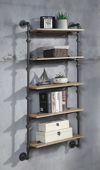 Brantley Wall Rack w/5 Shelves - Image 8