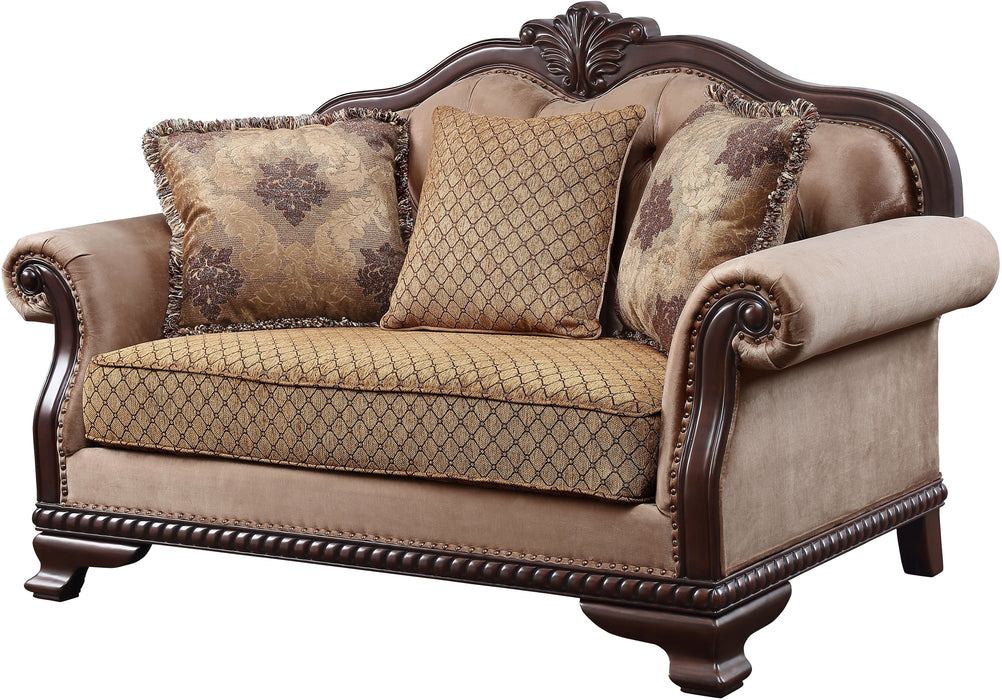 Chateau De Ville Loveseat w/3 Pillows(Same LV01589) - Image 6