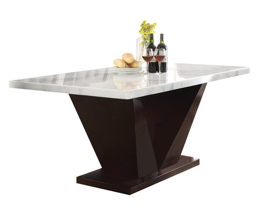 Forbes Dining Table w/Natrual Marble Top - Image 2
