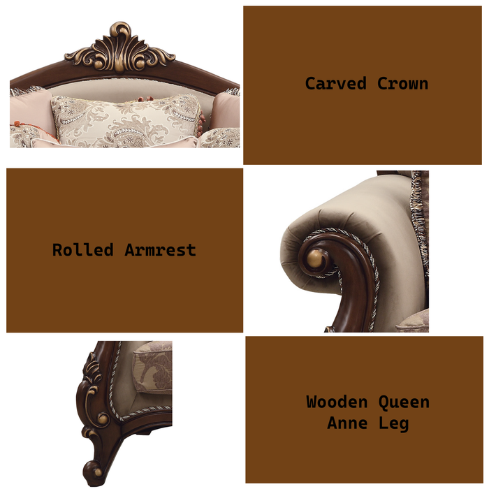 Mehadi Sofa w/8 Pillows - Image 8