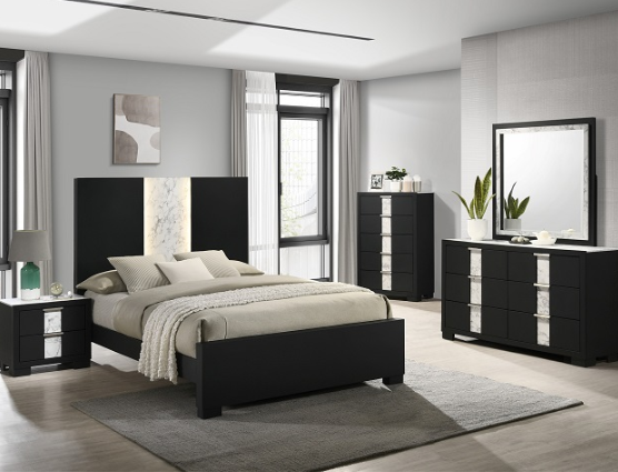 6PC KING BEDROOM SET ANGLEY - FAMSA Furniture (TX)