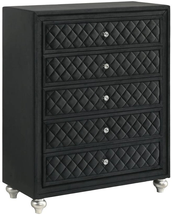 CAME CHEST - BLACK - FAMSA Furniture (TX)