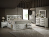 ELY 7PC QUEEN BEDROOM SET WHTE - FAMSA Furniture (TX)