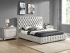 FOY 2PC BED KING LIGHT GRAY - FAMSA Furniture (TX)