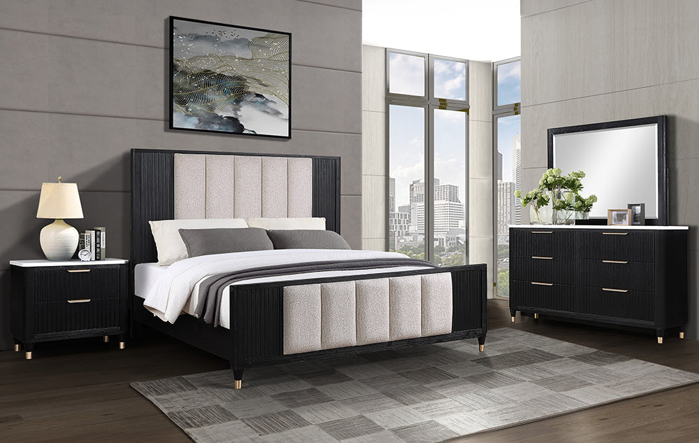 6PC QUEEN BEDROOM SET KARA - FAMSA Furniture (TX)