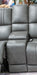 5Z - Pittson Power Reclining Sectional Loveseat with Console - FAMSA Furniture (TX)