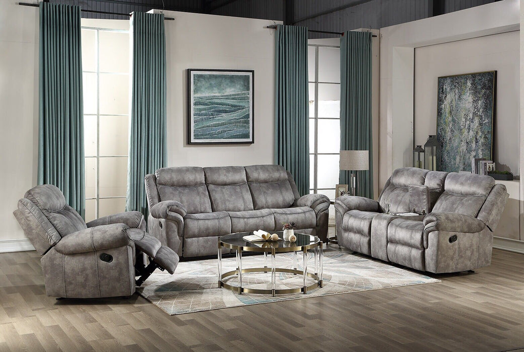 Zubaida Motion Loveseat & Console w/USB Port - Image 8