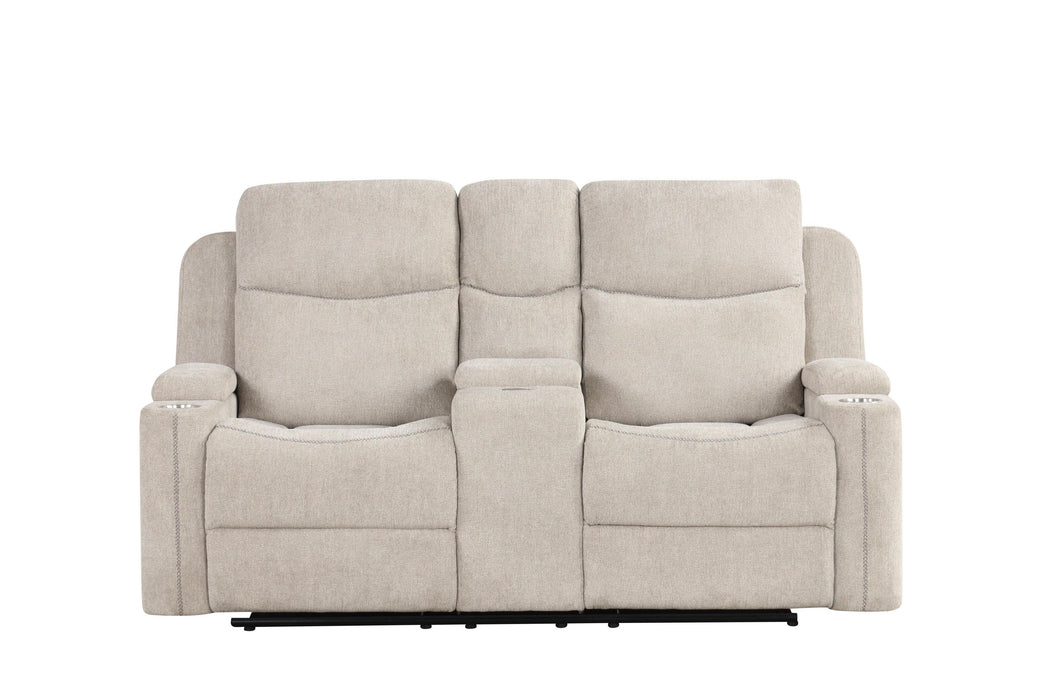 Galya Motion Loveseat w/Console - Image 13