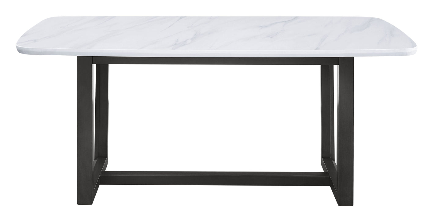Madan Dining Table w/Natrual Marble Top - Image 8