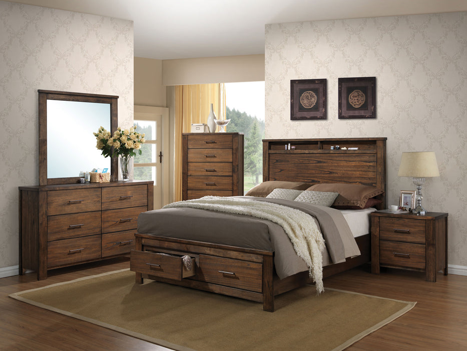 Merrilee Queen Bed w/Storage - Image 6