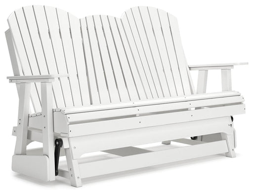 Hyland wave Outdoor Glider Loveseat - FAMSA Furniture (TX)
