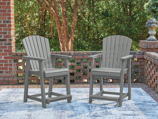 Sanctuary Beach Outdoor Counter Height Bar Stool (Set of 2) - FAMSA Furniture (TX)