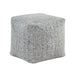 Easley Pouf in Black/Multi/White - P31003 - FAMSA Furniture (TX)