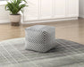 Trent Pouf in Black/Gray/Multi - P31006 - FAMSA Furniture (TX)