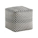 Trent Pouf in Black/Gray/Multi - P31006 - FAMSA Furniture (TX)