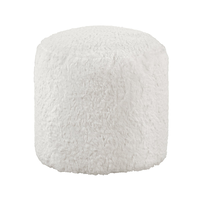 Nice Pouf in White - P31010 - FAMSA Furniture (TX)