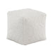 Celina Pouf in White - P31011 - FAMSA Furniture (TX)