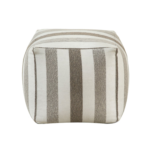 Cravat Pouf in Brown/Gray/Multi - P31012 - FAMSA Furniture (TX)