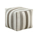 Cravat Pouf in Brown/Gray/Multi - P31012 - FAMSA Furniture (TX)