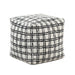 Misty Pouf in Black/White - P31014 - FAMSA Furniture (TX)