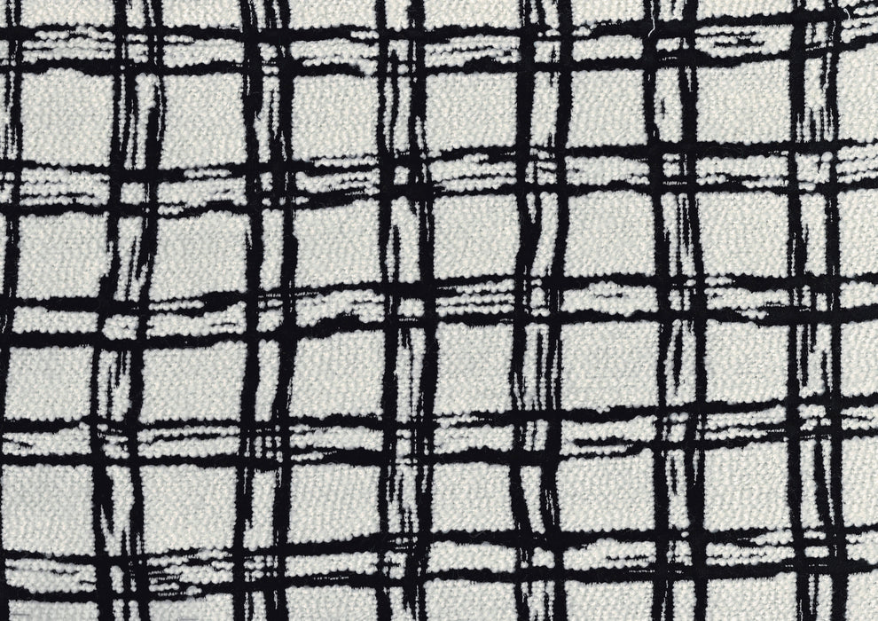 Misty Pouf in Black/White - P31014 - FAMSA Furniture (TX)