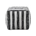 Avril Pouf in Black/White - P31015 - FAMSA Furniture (TX)