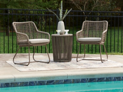 Majors Beach Outdoor Table and 2 Chairs - FAMSA Furniture (TX)