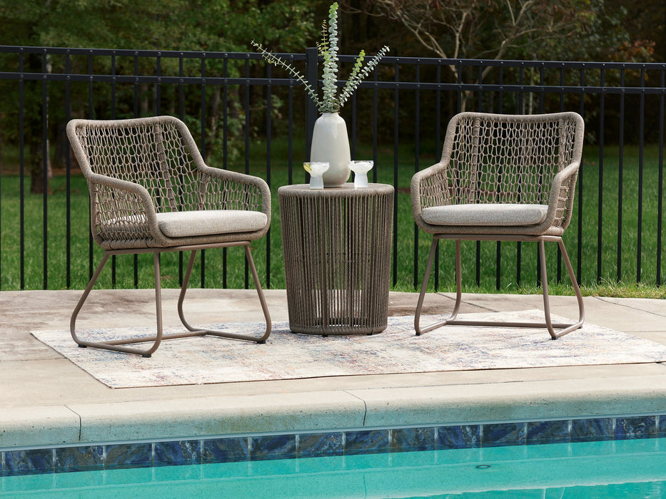 Majors Beach Outdoor Table and 2 Chairs - FAMSA Furniture (TX)