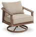 Harmony Headlands Outdoor Swivel Lounge with Cushion - FAMSA Furniture (TX)