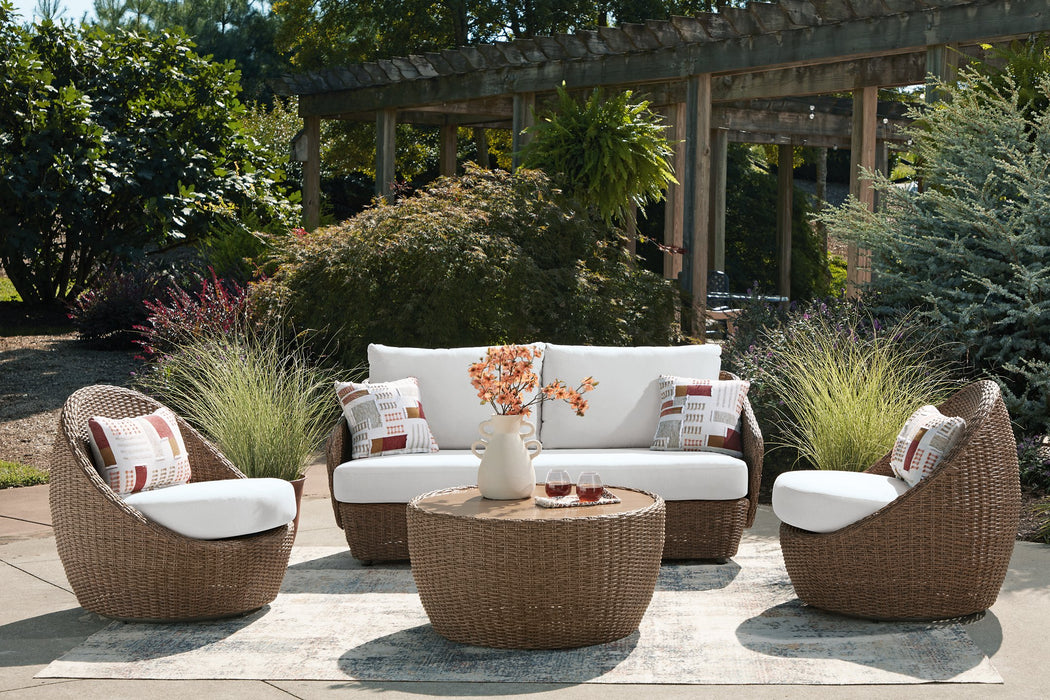Double Point Outdoor Seating Set