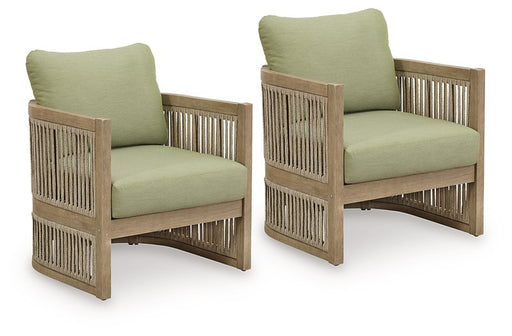 Serena Shores Outdoor Lounge Chair (Set of 2) - FAMSA Furniture (TX)