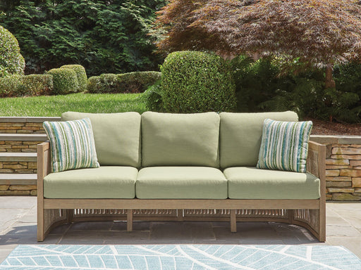 Serena Shores Outdoor Sofa with Cushion - FAMSA Furniture (TX)