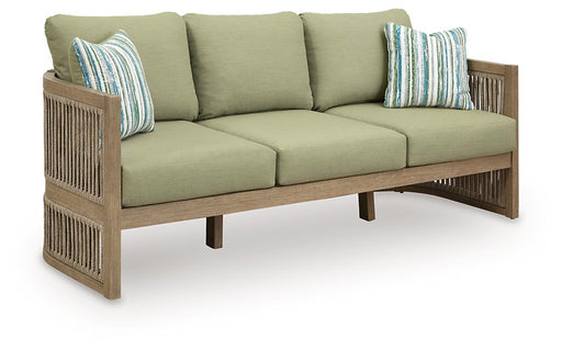Serena Shores Outdoor Sofa with Cushion - FAMSA Furniture (TX)