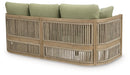 Serena Shores Outdoor Sofa with Cushion - FAMSA Furniture (TX)