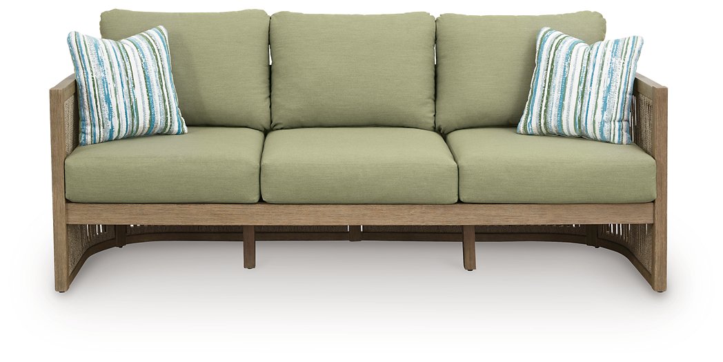 Serena Shores Outdoor Sofa with Cushion - FAMSA Furniture (TX)