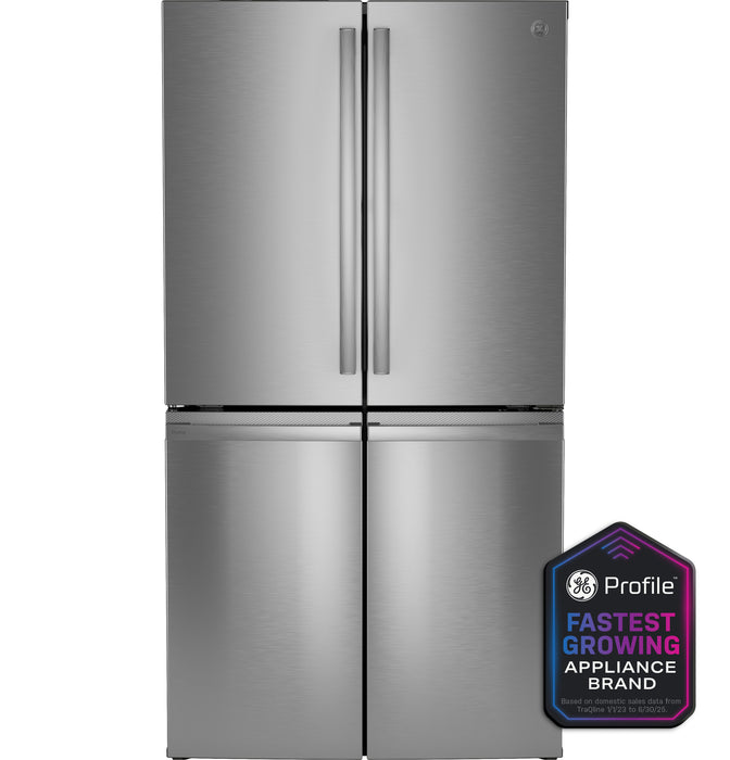 GE Profile™ ENERGY STAR® 28.3 Cu. Ft. Quad-Door Refrigerator with Dual-Dispense AutoFill Pitcher PAE28BYTFS