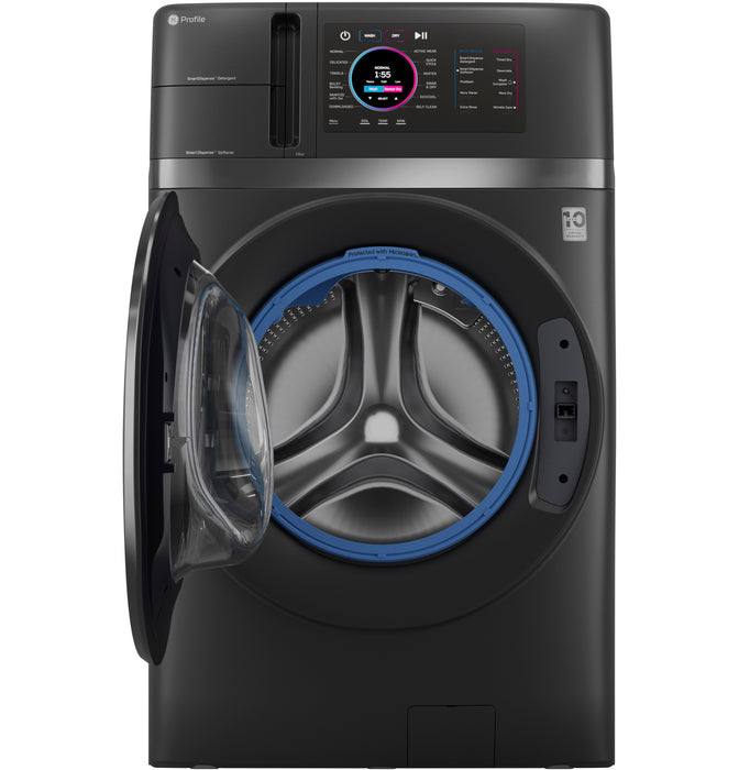 GE Profile ENERGY STAR 4.8 cu. ft. Capacity UltraFast Combo with Ventless Inverter Heat Pump Technology Washer/Dryer PFQ97HSPVDS