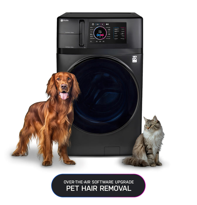 GE Profile ENERGY STAR 4.8 cu. ft. Capacity UltraFast Combo with Ventless Inverter Heat Pump Technology Washer/Dryer PFQ97HSPVDS