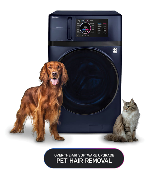 GE Profile™ ENERGY STAR® 4.8 cu. ft. Capacity UltraFast Combo with Ventless Inverter Heat Pump Technology Washer/Dryer PFQ97HSPVRS