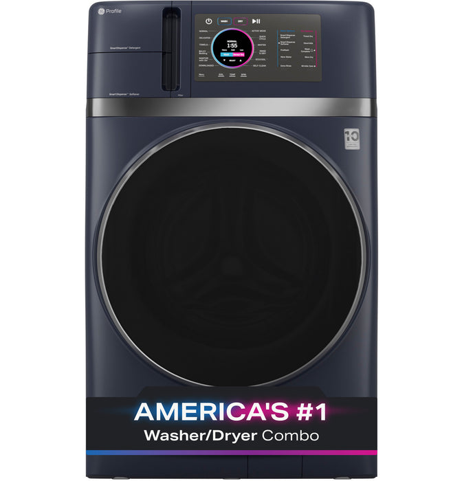 GE Profile™ ENERGY STAR® 4.8 cu. ft. Capacity UltraFast Combo with Ventless Inverter Heat Pump Technology Washer/Dryer PFQ97HSPVRS