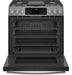 GE Profile™ 30" Smart Slide-In Front-Control Gas Fingerprint Resistant Range with No Preheat Air Fry PGS930YPFS - FAMSA Furniture (TX)