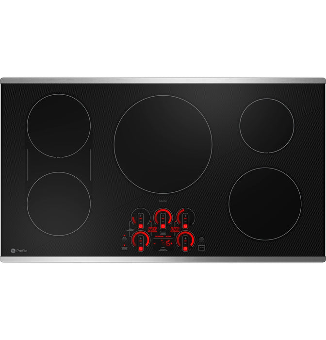 GE Profile™ ENERGY STAR® 36" Built-In Touch Control Induction Cooktop PHP9036STSS