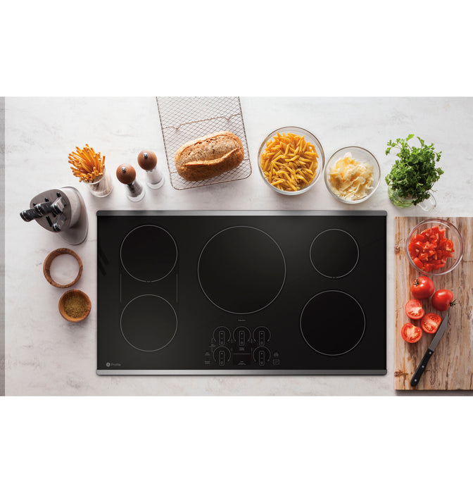 GE Profile™ ENERGY STAR® 36" Built-In Touch Control Induction Cooktop PHP9036STSS