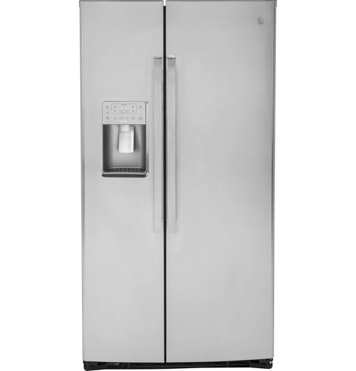 GE Profile™ ENERGY STAR® 25.3 Cu. Ft. Side-by-Side Refrigerator PSE25KYHFS - FAMSA Furniture (TX)