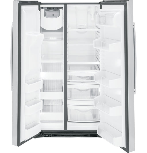 GE Profile™ ENERGY STAR® 25.3 Cu. Ft. Side-by-Side Refrigerator PSE25KYHFS - FAMSA Furniture (TX)